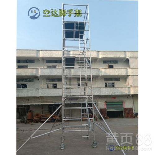 深圳寶安6米雙寬鋁合金腳手架廠家 供應(yīng)耐銹蝕免維護(hù)建筑用金屬附件及架座